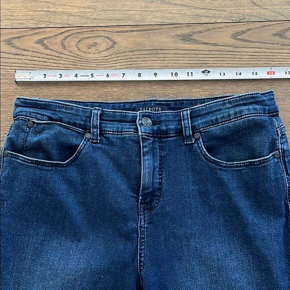 Talbots Simply Flattering Collection Deep Blue Jeggings - Picture 6 of 9